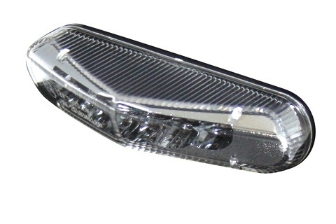 LED-Rücklicht, Klarglas, mit Nummernschildbeleuchtung
