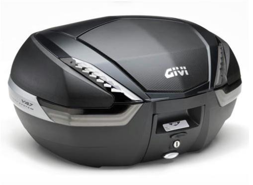 GIVI V47 Tech Monokey Topcase schwarzmatt mit Kunststoffblende V47NNT