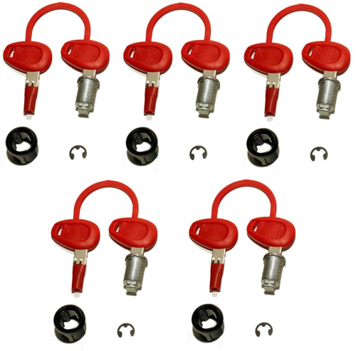 Givi Schlüssel-Set rot für 5 Koffer Z1382
