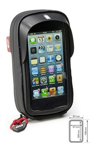 GIVI GPS + Smartphone-Tasche für I-Phone 5 / 5S inkl. Halter S955B