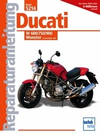 Reparaturanleitung Ducati M 600/750/900 Monster
