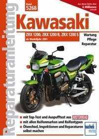 Reparaturanleitung Kawasaki ZRX 1200/1200 R/1200 S