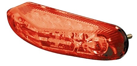 LED-Rücklicht, rotes Glas