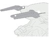 Givi Monolock Topcaseträger SR4114M5M für Kawasaki KLE 650 Versys 15-21