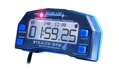 GPS Laptimer Starlane Stealth GPS-4 Data