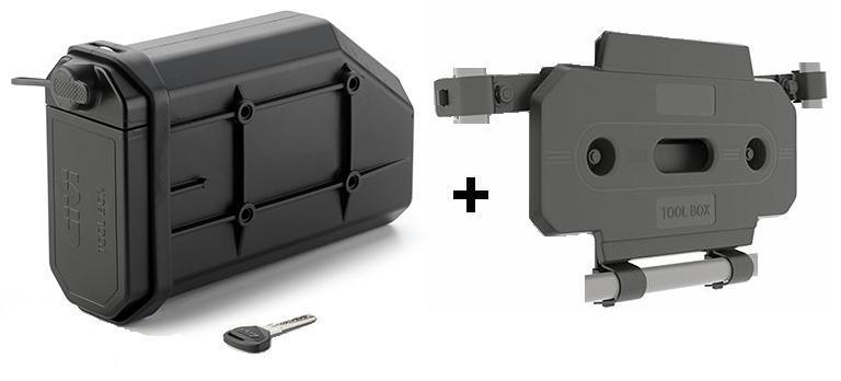 GIVI Tool Box S250 Werkzeugtasche inkl. Montagekit für PL_Cam, PLR und PL  Träger Motorradteile-Preiswert-Kaufen