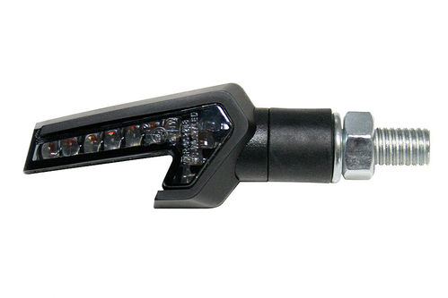 SHIN YO LED-Blinker STRADA, schwarz, E-gepr.