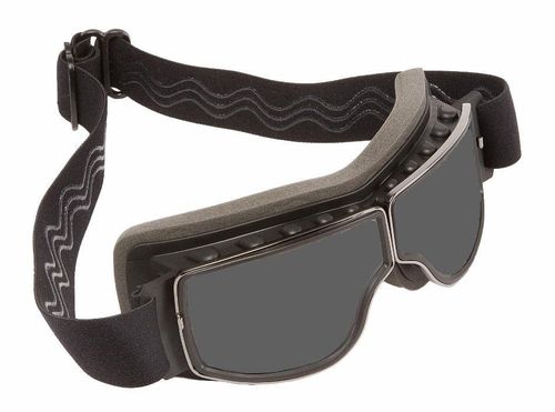 Motorradbrille Nevada für Brillenträger mit getönten Gläsern